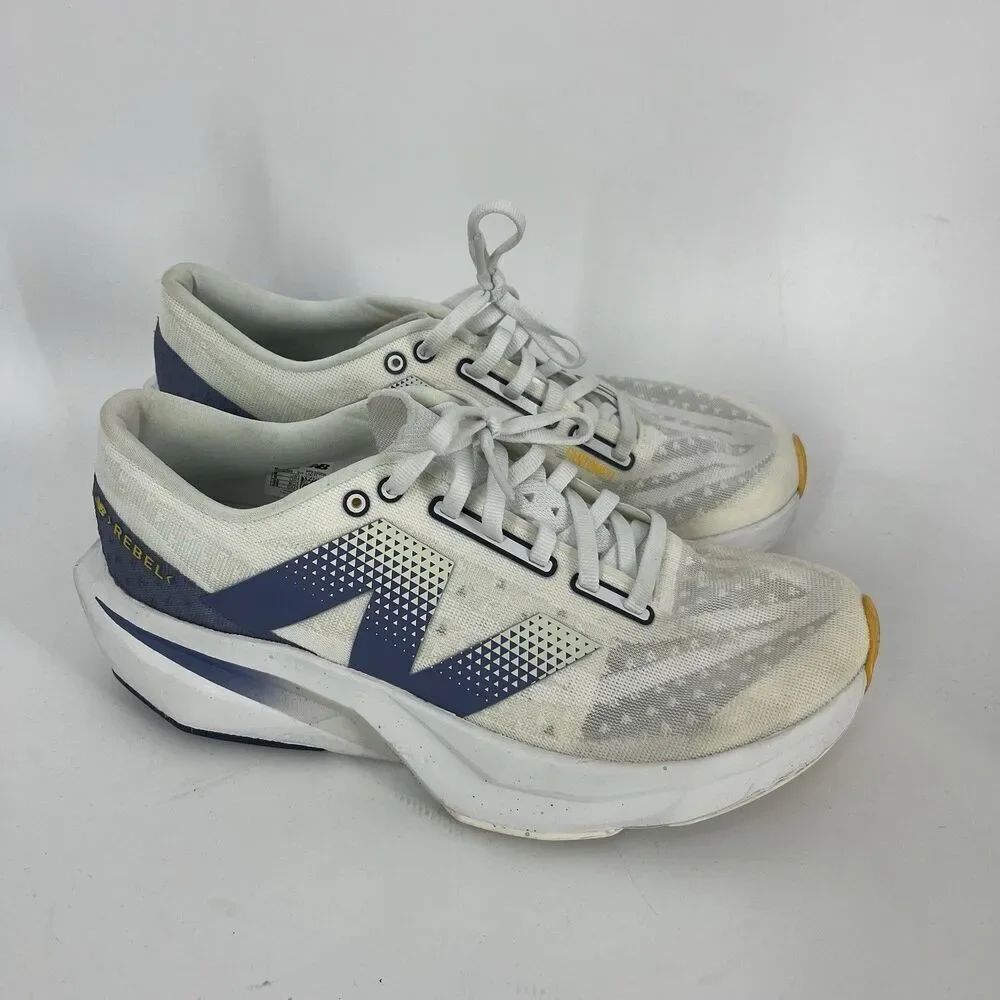 New Balance Shoes Size 8 Womens White FuelCell Rebel V4 White Running Sneakers